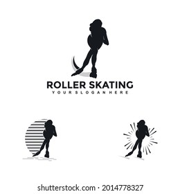 Creative Roller skating design concepts  illustrations  vectors
