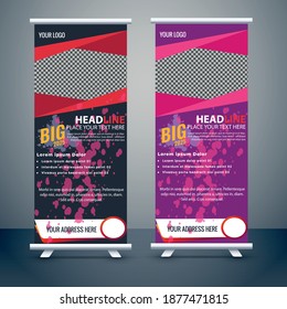 Creative Rollup Banner Design Template