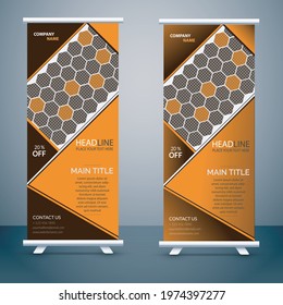Creative Roll-up Banner Design Template In This Year