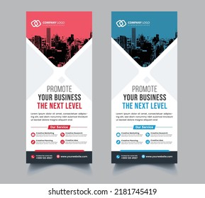 Creative Rollup Banner Design templet