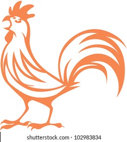 Creative Rooster Illustration