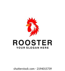 Creative rooster logo - vector illustration, rooster emblem design on a white background. Suitable for your design need, logo, illustration, animation, etc.