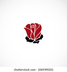 Creative rose flower vector designs