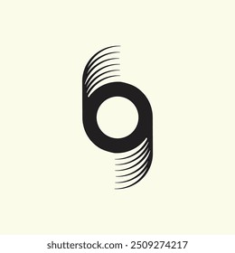 Creative Round spiral Logo Ideas.