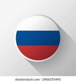 Bandera de Rusia creativa