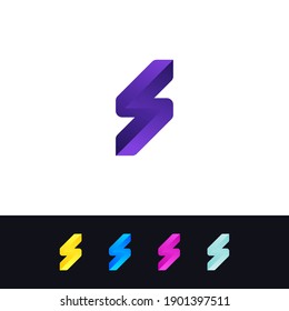 Creative S Business Logo Design Vector - S Modern Company Logo Design Template - S Letter Logo Design