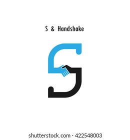 Creative S- letter icon abstract logo design vector template.Business offer,partnership icon.Corporate business and industrial logotype symbol.Vector illustration