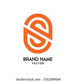 Creative S Letter Line Art Icon Logo Design