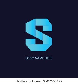 Creative S Letter Logo | Gradient S Letter Logo Icon and Illustration.