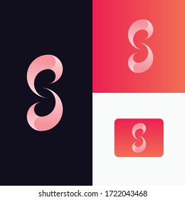 creative s s letter logo template design 2020 