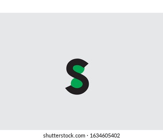 creative s letter logo. this is a vector.