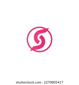 creative s logo s icon catchy simple s logo