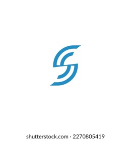 creative s logo s icon catchy simple s logo