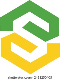 Creative S logo Template in a modern minimalist style
