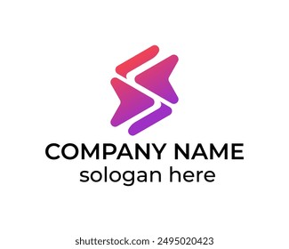 Vector de diseño de logotipo de ícono de juego de Creative s