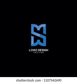 Creative S Symbol Logo Design