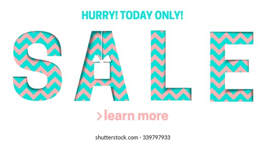 Creative sale banner