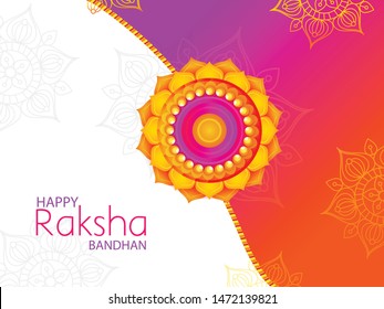 creative sale banner or poster for Raksha Bandhan