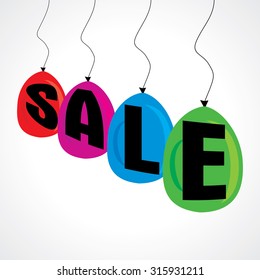 creative sale concept vector illustration 