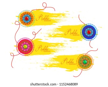 creative sale and promotion banner poster for Raksha Bandhan, Rakhi, with nice and creative design illustration, Rakhi Offer or Raksha Bandhan Discount Offer.