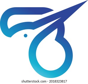 Creative sample design bird logo