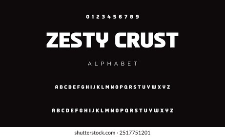 Creative sans serif alphabet ligature display font vector. Modern typography style illustration