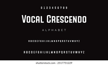Creative sans serif alphabet ligature display font vector. Modern typography style illustration