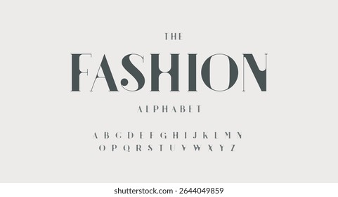 Creative sans serif font alphabet logo. Typography elegant luxury classic letters serif fonts decorative wedding vintage retro logos. vector illustration
