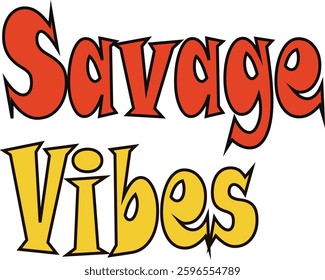 Creative savage vibes Vector Illustration for Entrepreneurial Success, Logo Design, and Graphic Artwork"