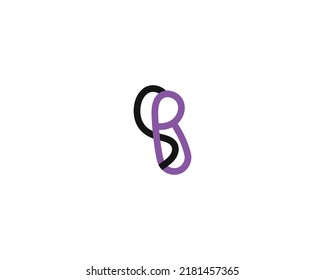 Creative SB-Buchstaben Logo Design Vektorvorlage