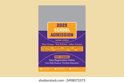 Gestaltung von Flyervorlagen für kreative Schulen