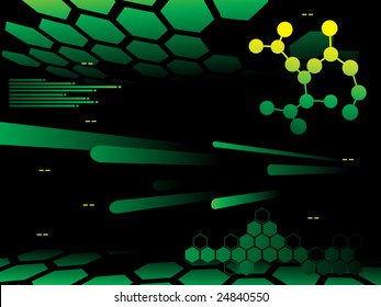 creative scientific background