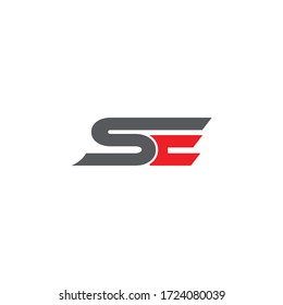 Creative SE letter logo Design