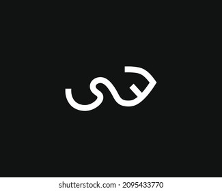 Creative SE Letter Logo Template Vector Design