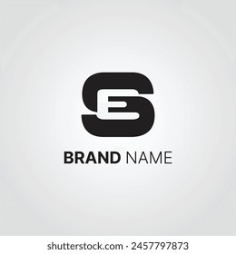 Creative SE vector logo design