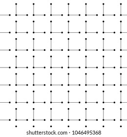Creative seamless dotted pattern 
