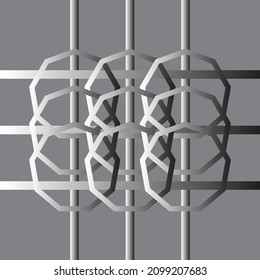 ornamento decorativo de elementos creativos sin inconvenientes