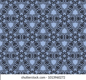 Creative seamless geometric pattern. Modern vector illustration. For template, cover, background