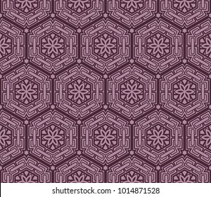 Creative seamless geometric pattern. Modern vector illustration. For template, cover, background
