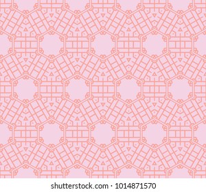 Creative seamless geometric pattern. Modern vector illustration. For template, cover, background