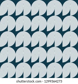 Creative seamless geometrical shape pattern