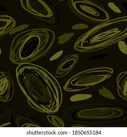 Creative seamless pattern with beautiful bright abstract elements. Colorful texture for any kind of a design. Graphic abstract background. Contemporary art. Trendy modern style.	
