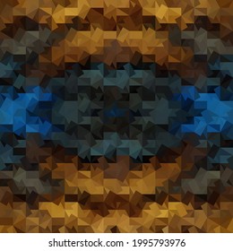 Creative seamless pattern of bright geometric shapes. An element for your flyer design and invitations to bright parties, unique banners, magazines, phone cases, presentations. Vector illustration.