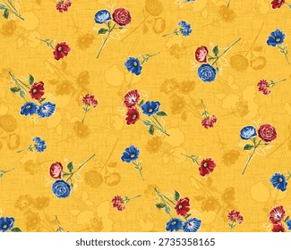 Diseño de patrón sin costuras creativo ideal para textiles, moda, Fondo de pantalla y uso de fondo