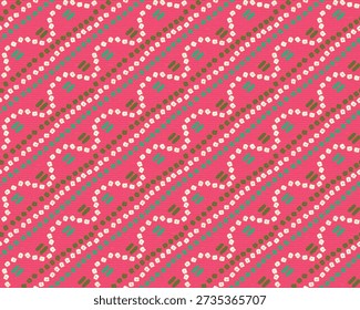 Creative seamless pattern design ideal for textile, fashion, wallpaper, and background use