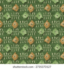 Creative seamless pattern design ideal for textile, fashion, wallpaper, and background use