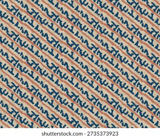 Creative seamless pattern design ideal for textile, fashion, wallpaper, and background use
