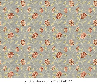 Diseño de patrón sin costuras creativo ideal para textiles, moda, Fondo de pantalla y uso de fondo