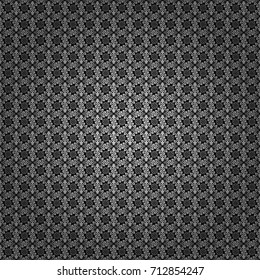 Creative seamless pattern, modern diagonal abstract background with geometric elements. White, black and gray diagonal tiles. Vector stock illustration in a modern flat style.