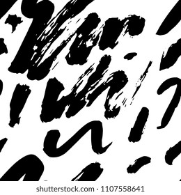Creative seamless pattern. Textures made with ink and watercolor. Hand watercolor painting for your designs: logo, for posters, invitations, cards, etc.